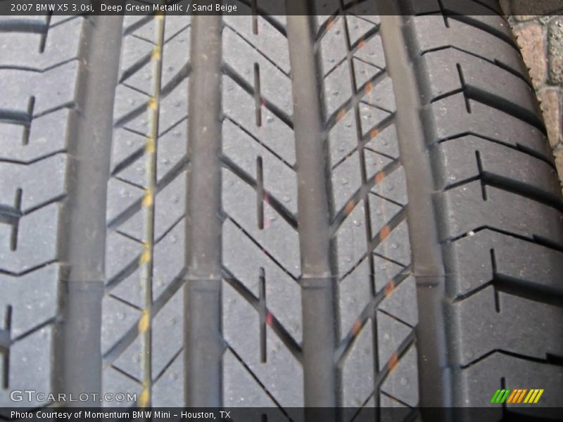 Deep Green Metallic / Sand Beige 2007 BMW X5 3.0si