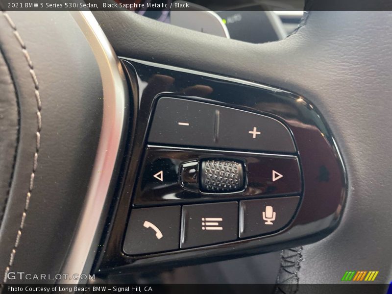 Black Sapphire Metallic / Black 2021 BMW 5 Series 530i Sedan