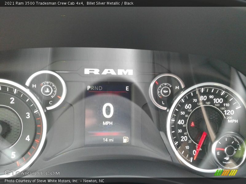 Billet Silver Metallic / Black 2021 Ram 3500 Tradesman Crew Cab 4x4