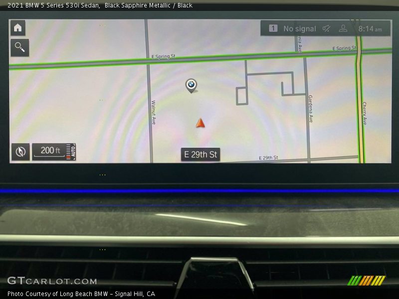 Black Sapphire Metallic / Black 2021 BMW 5 Series 530i Sedan