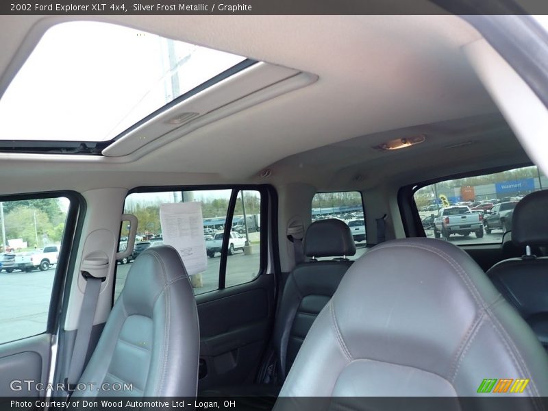 Silver Frost Metallic / Graphite 2002 Ford Explorer XLT 4x4