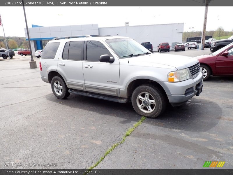 Silver Frost Metallic / Graphite 2002 Ford Explorer XLT 4x4