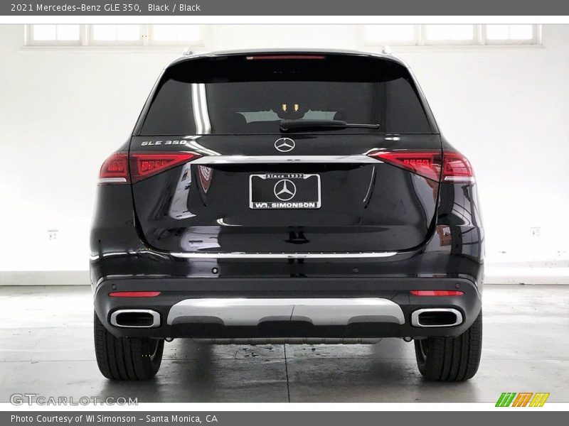 Black / Black 2021 Mercedes-Benz GLE 350