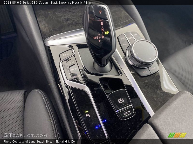 Black Sapphire Metallic / Black 2021 BMW 5 Series 530i Sedan
