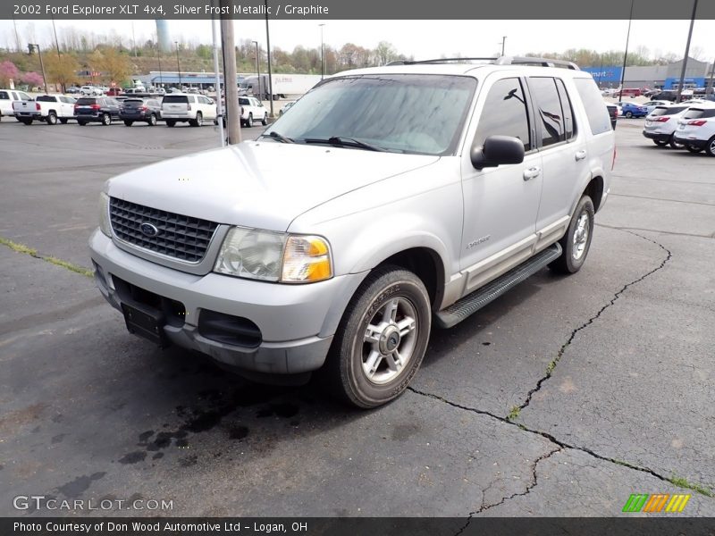 Silver Frost Metallic / Graphite 2002 Ford Explorer XLT 4x4