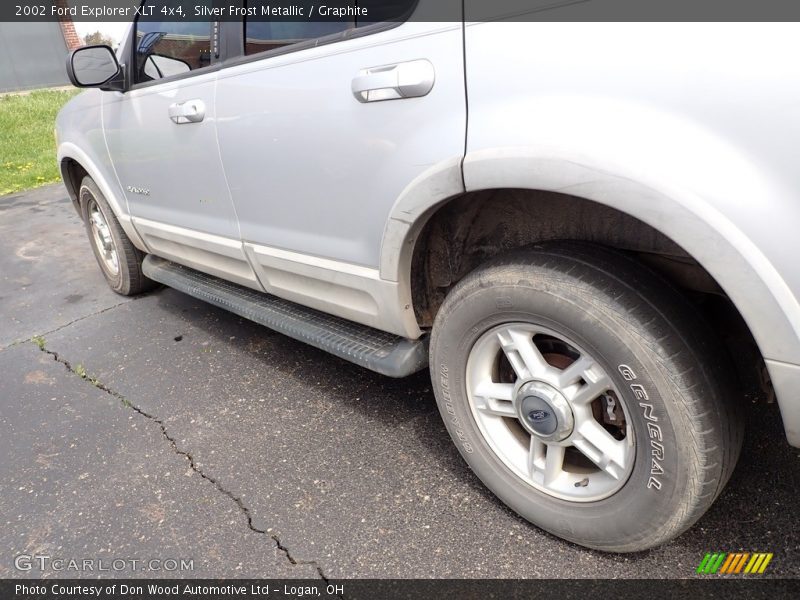 Silver Frost Metallic / Graphite 2002 Ford Explorer XLT 4x4