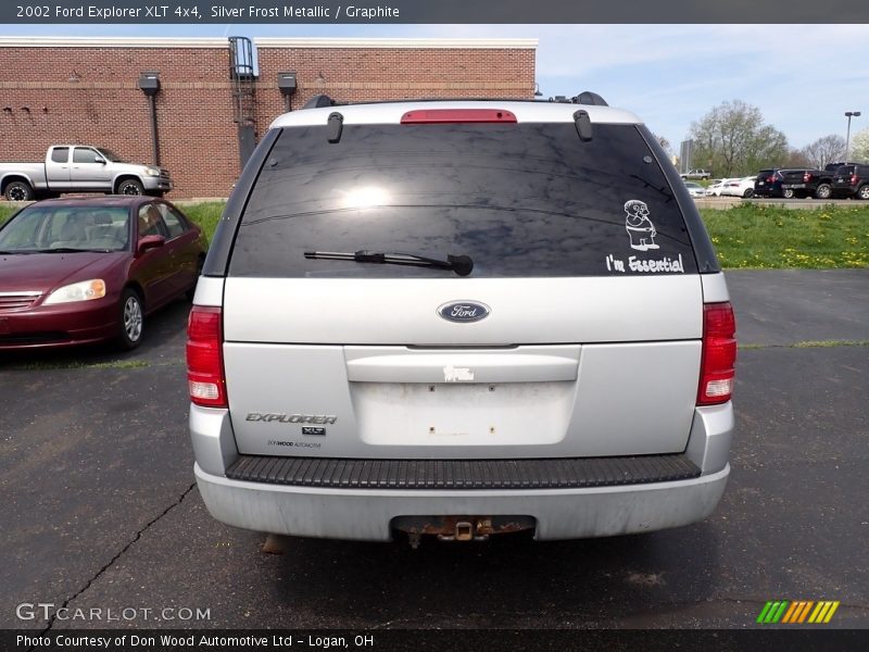 Silver Frost Metallic / Graphite 2002 Ford Explorer XLT 4x4