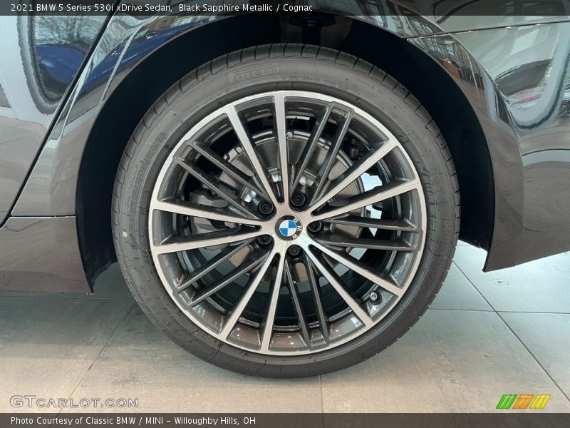 Black Sapphire Metallic / Cognac 2021 BMW 5 Series 530i xDrive Sedan