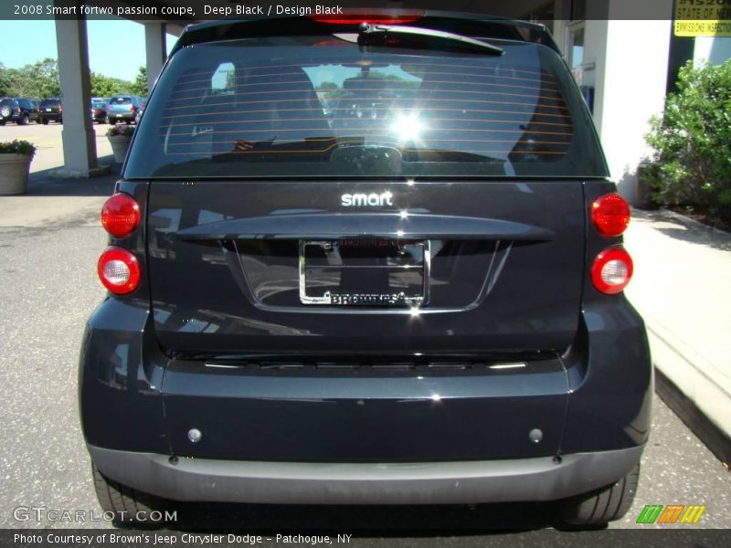 Deep Black / Design Black 2008 Smart fortwo passion coupe