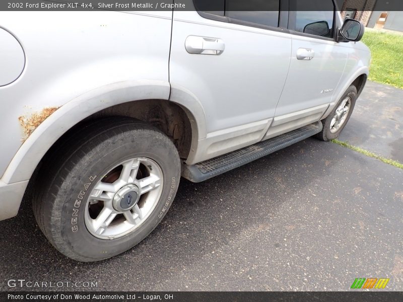 Silver Frost Metallic / Graphite 2002 Ford Explorer XLT 4x4