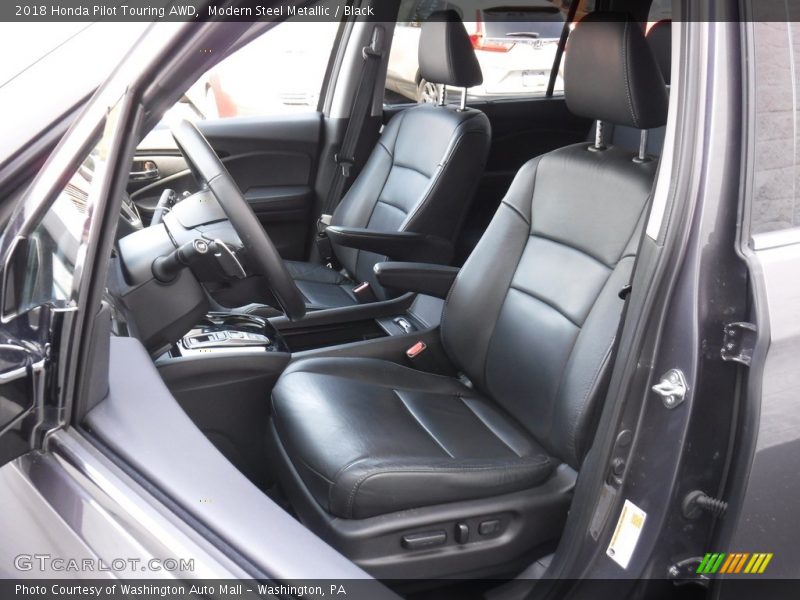 Front Seat of 2018 Pilot Touring AWD