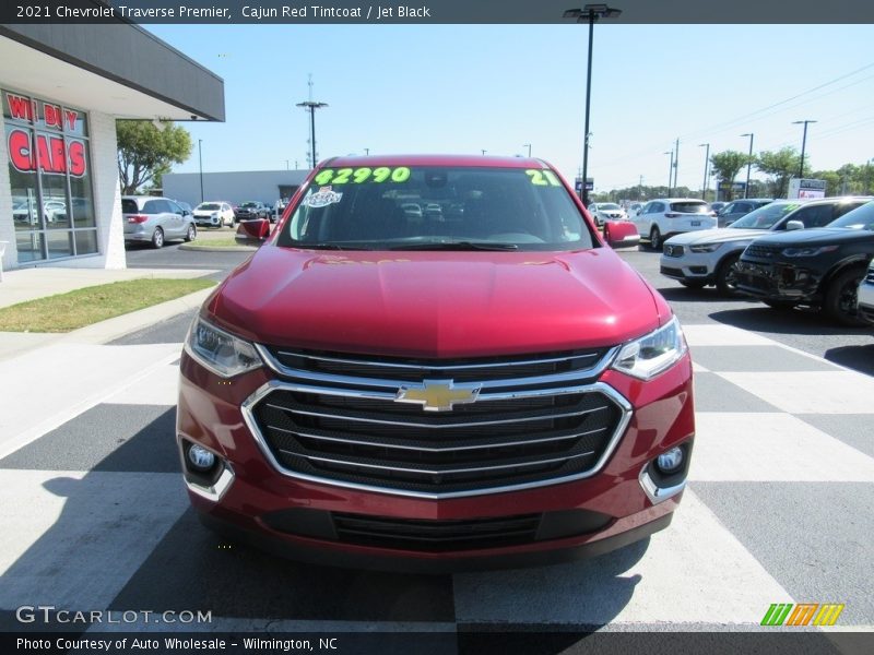 Cajun Red Tintcoat / Jet Black 2021 Chevrolet Traverse Premier