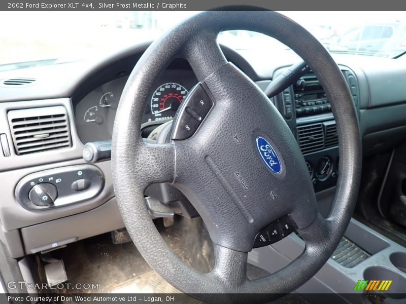 Silver Frost Metallic / Graphite 2002 Ford Explorer XLT 4x4