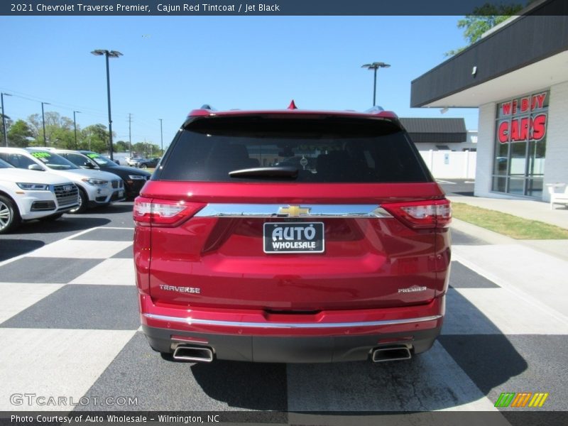 Cajun Red Tintcoat / Jet Black 2021 Chevrolet Traverse Premier
