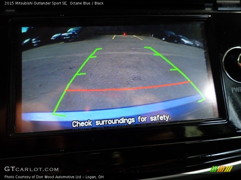 Octane Blue / Black 2015 Mitsubishi Outlander Sport SE
