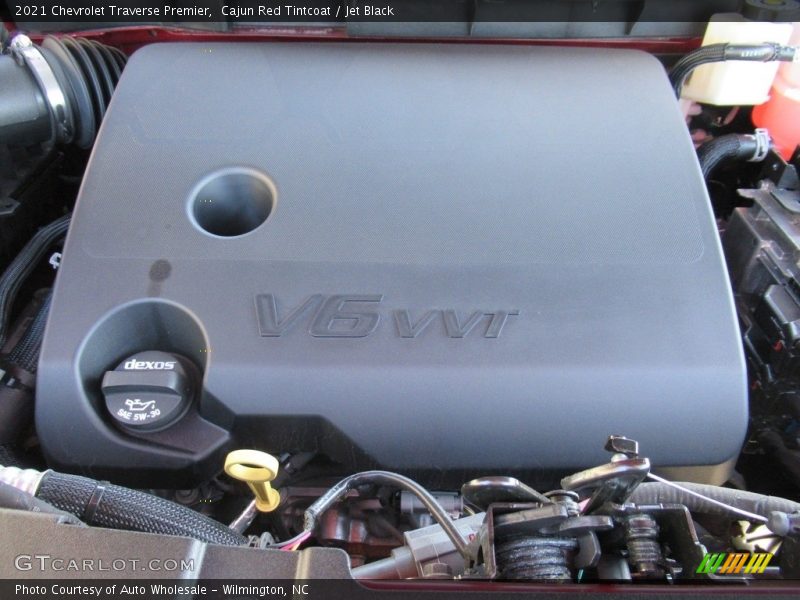 Cajun Red Tintcoat / Jet Black 2021 Chevrolet Traverse Premier