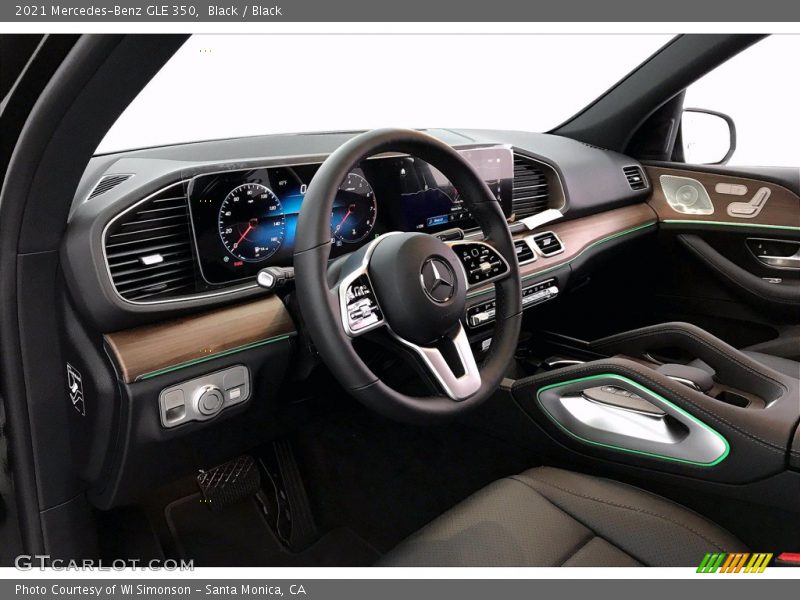 Black / Black 2021 Mercedes-Benz GLE 350