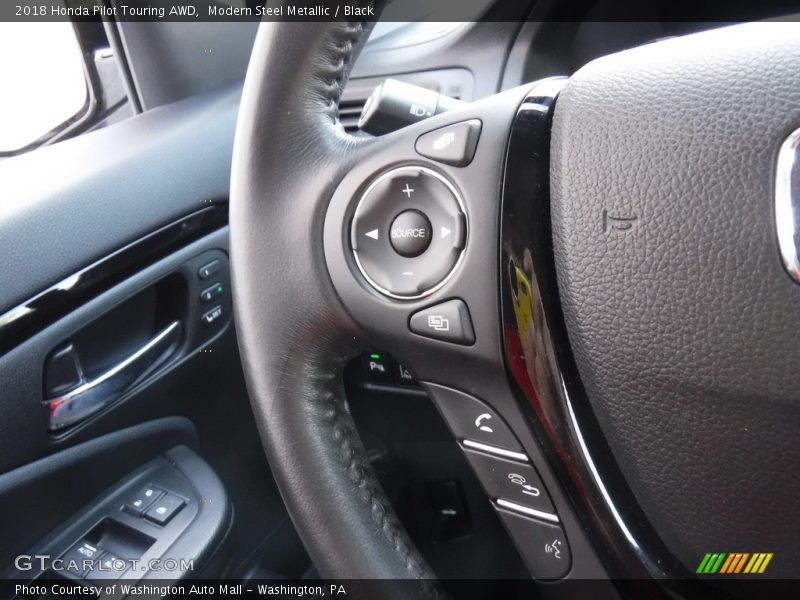 Controls of 2018 Pilot Touring AWD