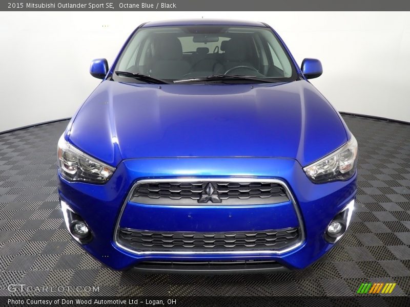 Octane Blue / Black 2015 Mitsubishi Outlander Sport SE