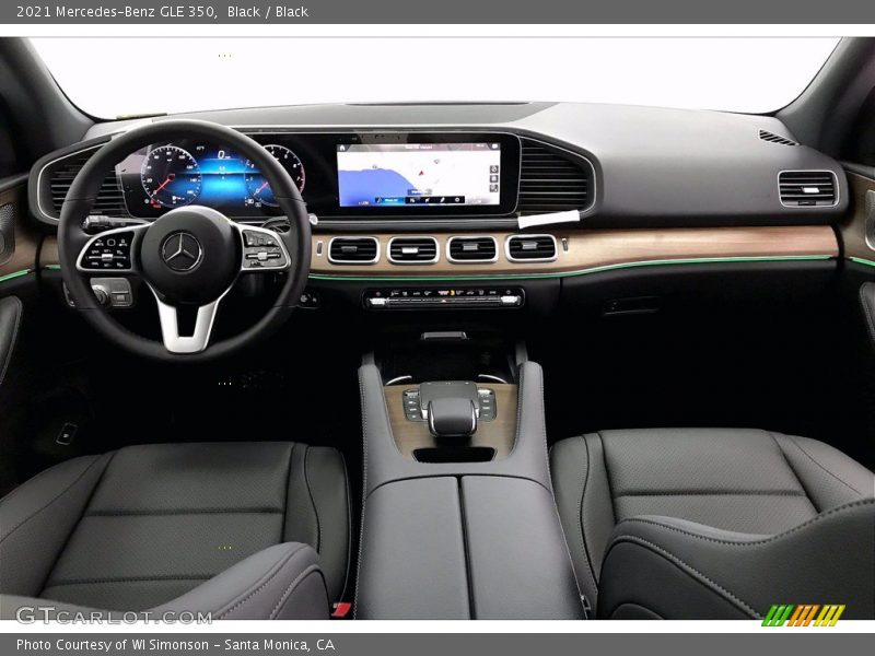 Black / Black 2021 Mercedes-Benz GLE 350