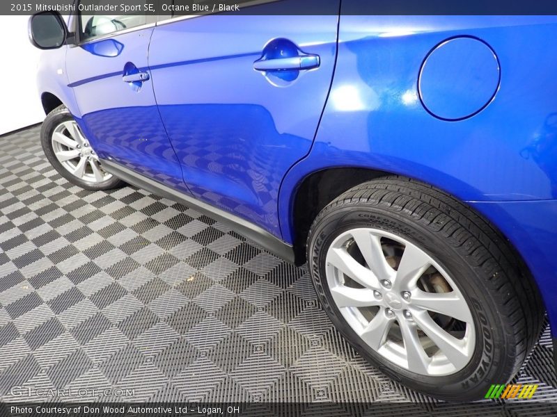 Octane Blue / Black 2015 Mitsubishi Outlander Sport SE