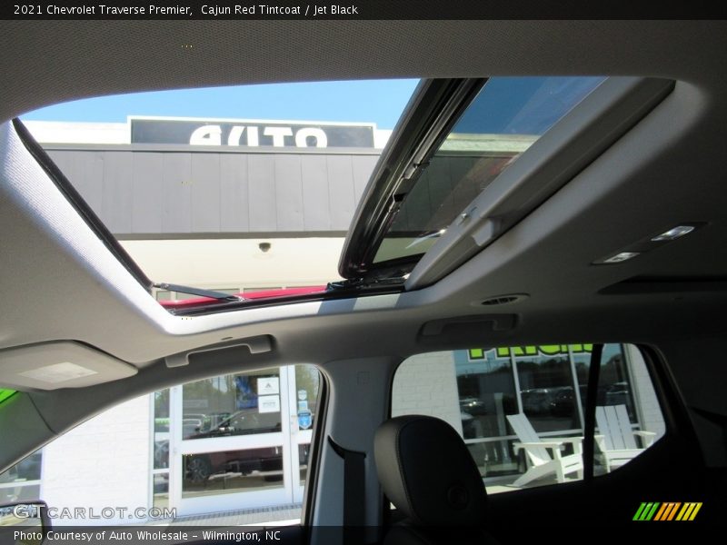 Cajun Red Tintcoat / Jet Black 2021 Chevrolet Traverse Premier