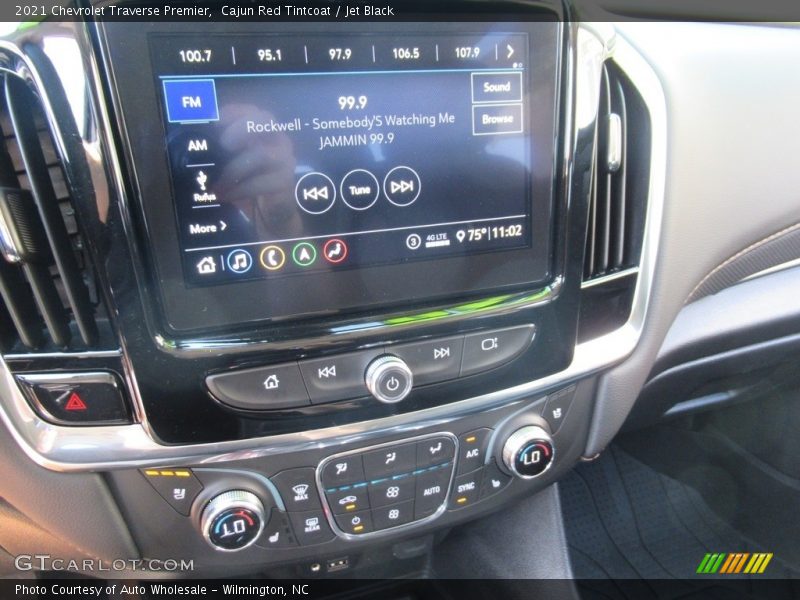 Cajun Red Tintcoat / Jet Black 2021 Chevrolet Traverse Premier