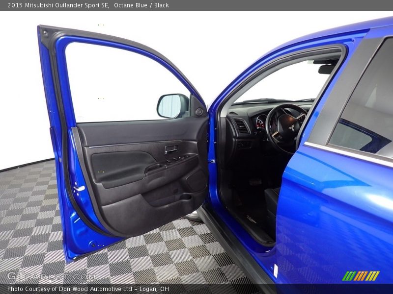 Octane Blue / Black 2015 Mitsubishi Outlander Sport SE
