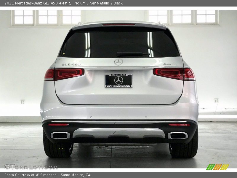 Iridium Silver Metallic / Black 2021 Mercedes-Benz GLS 450 4Matic