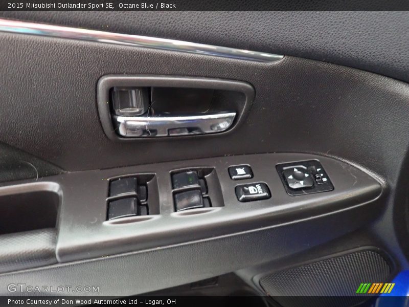 Octane Blue / Black 2015 Mitsubishi Outlander Sport SE