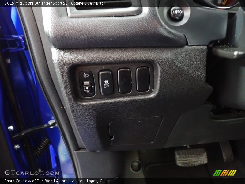 Octane Blue / Black 2015 Mitsubishi Outlander Sport SE