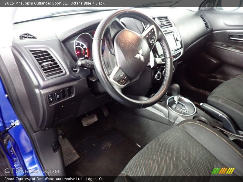 Octane Blue / Black 2015 Mitsubishi Outlander Sport SE