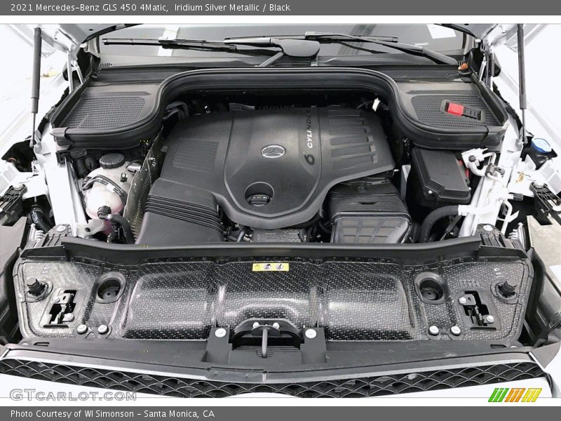 Iridium Silver Metallic / Black 2021 Mercedes-Benz GLS 450 4Matic