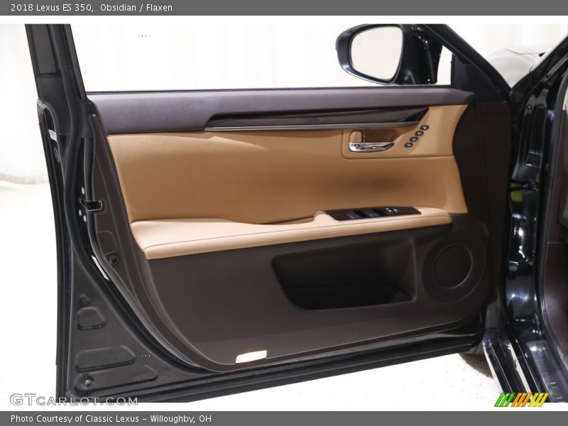 Obsidian / Flaxen 2018 Lexus ES 350