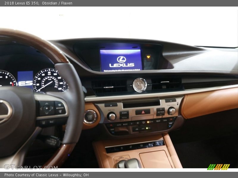 Obsidian / Flaxen 2018 Lexus ES 350