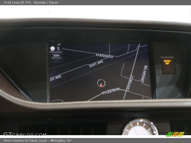 Obsidian / Flaxen 2018 Lexus ES 350