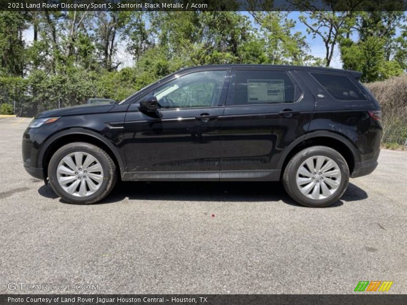 Santorini Black Metallic / Acorn 2021 Land Rover Discovery Sport S
