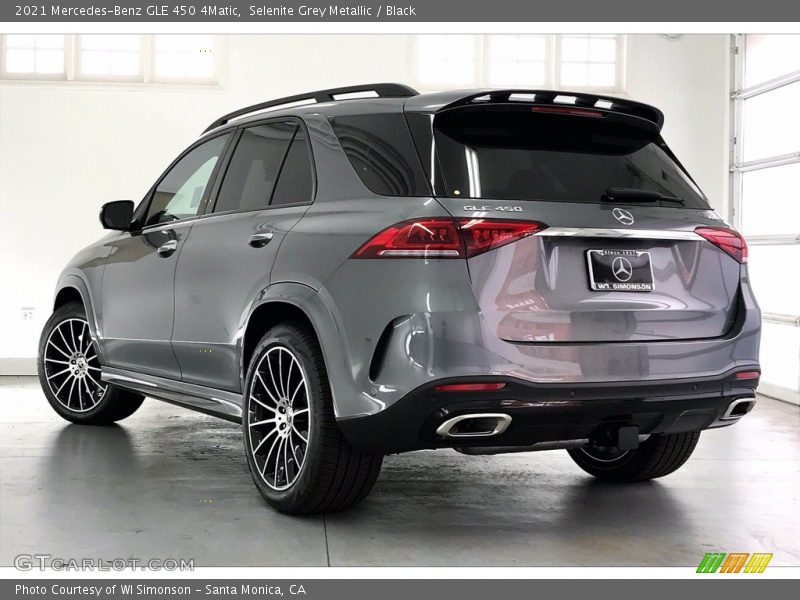 Selenite Grey Metallic / Black 2021 Mercedes-Benz GLE 450 4Matic