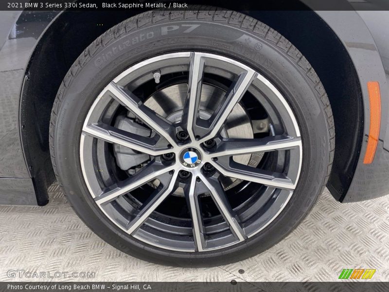 Black Sapphire Metallic / Black 2021 BMW 3 Series 330i Sedan