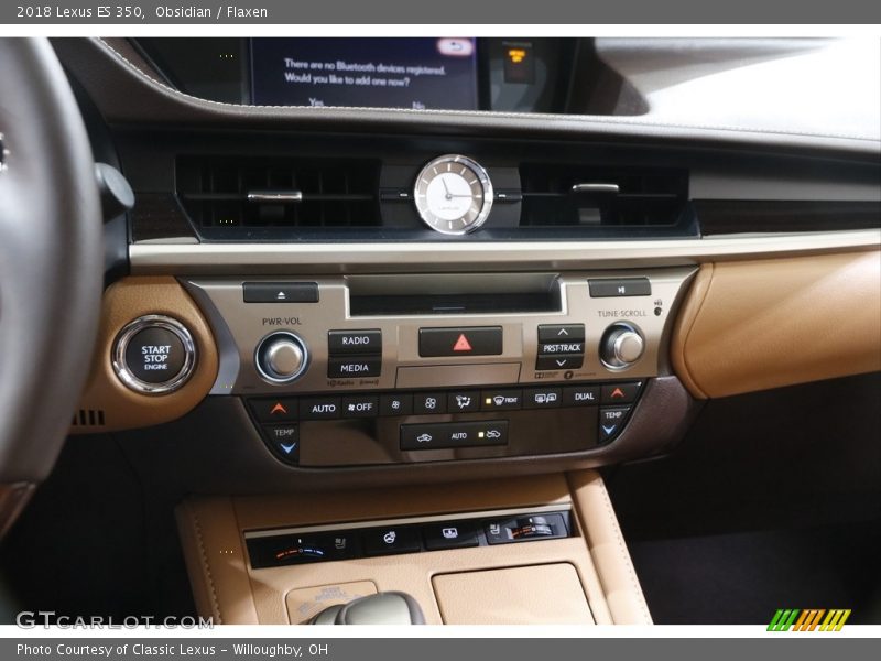 Obsidian / Flaxen 2018 Lexus ES 350