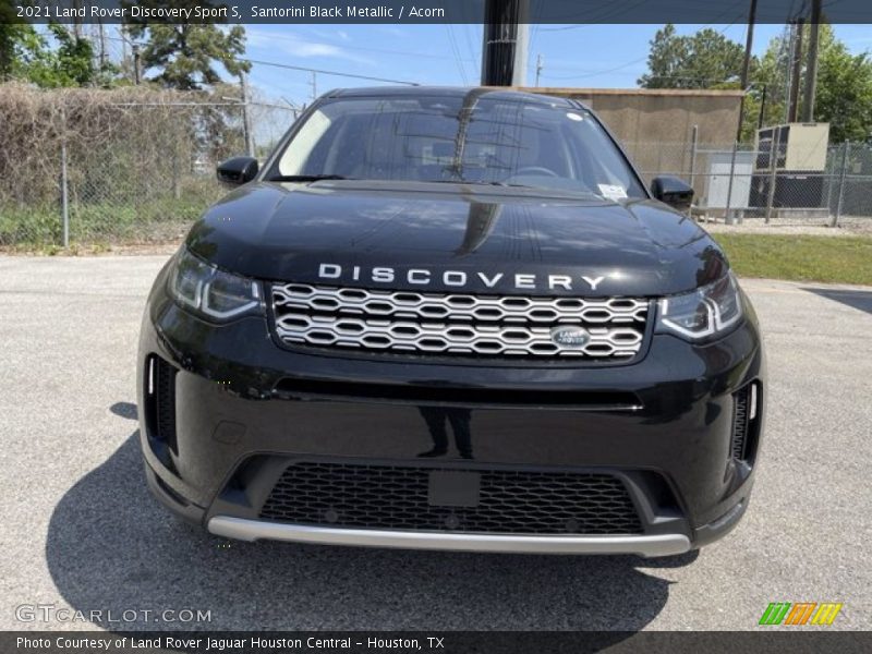 Santorini Black Metallic / Acorn 2021 Land Rover Discovery Sport S