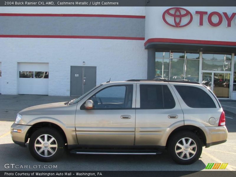 Cashmere Metallic / Light Cashmere 2004 Buick Rainier CXL AWD