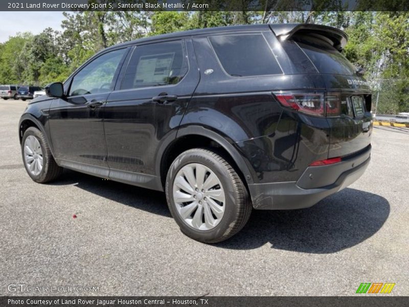 Santorini Black Metallic / Acorn 2021 Land Rover Discovery Sport S