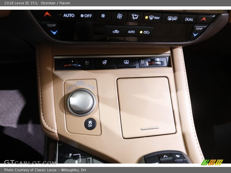Obsidian / Flaxen 2018 Lexus ES 350