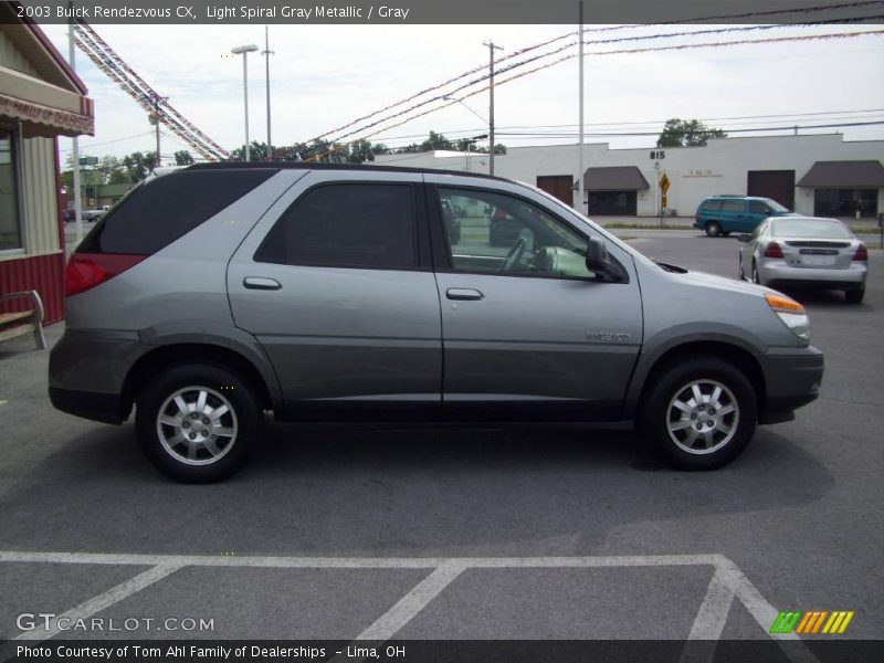 Light Spiral Gray Metallic / Gray 2003 Buick Rendezvous CX