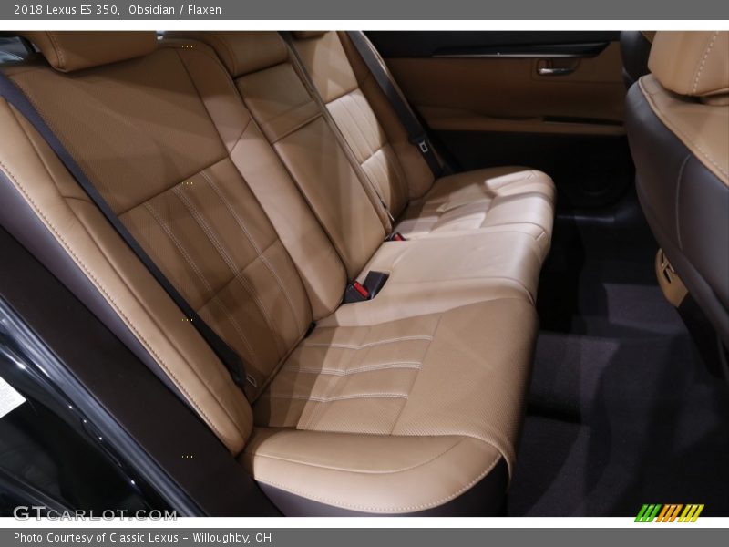 Obsidian / Flaxen 2018 Lexus ES 350