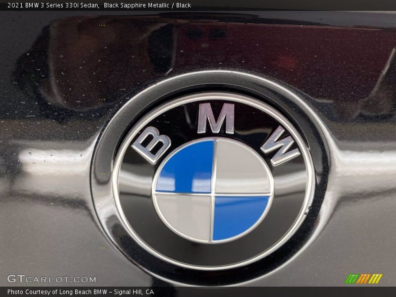 Black Sapphire Metallic / Black 2021 BMW 3 Series 330i Sedan