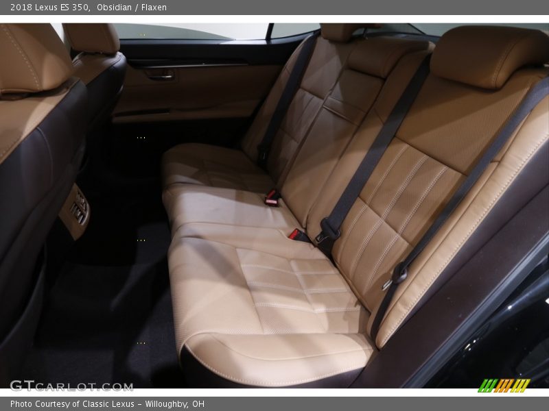 Obsidian / Flaxen 2018 Lexus ES 350