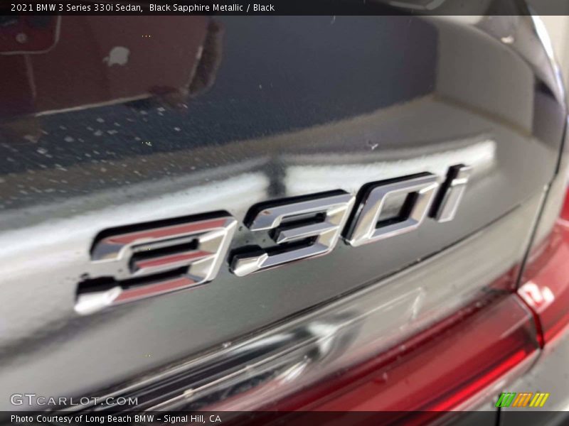 Black Sapphire Metallic / Black 2021 BMW 3 Series 330i Sedan
