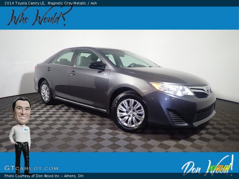 Magnetic Gray Metallic / Ash 2014 Toyota Camry LE